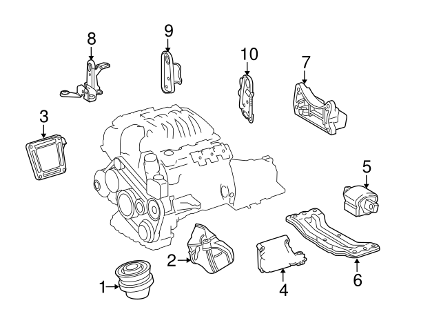 Trans Mount A2122401018