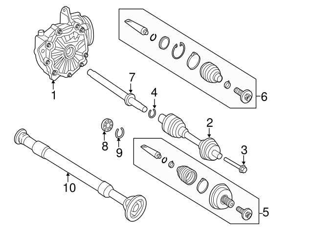 ANTRIEBSWELLE A2123301701