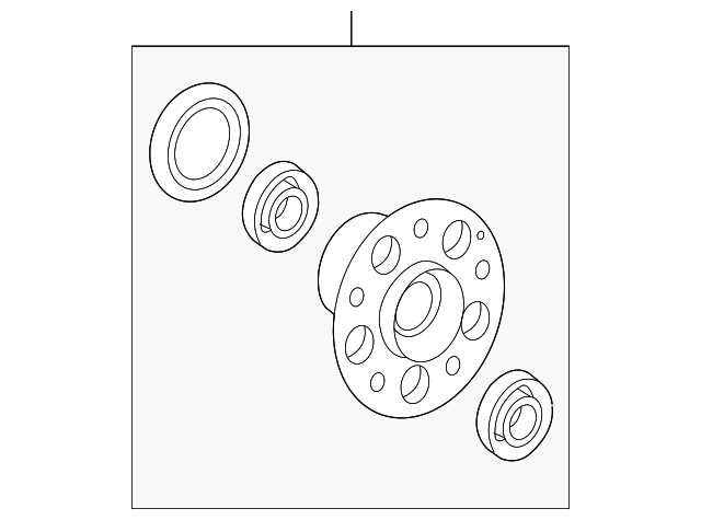 Hub Assembly A2183300125