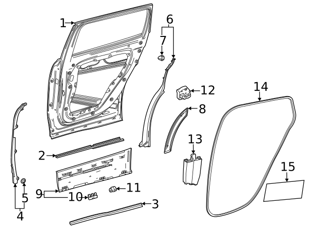 Wheel Opening Molding A2477309400