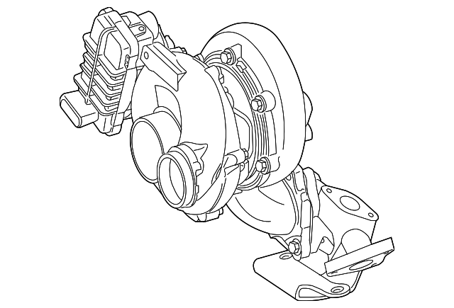 Turbocharger A6420901386