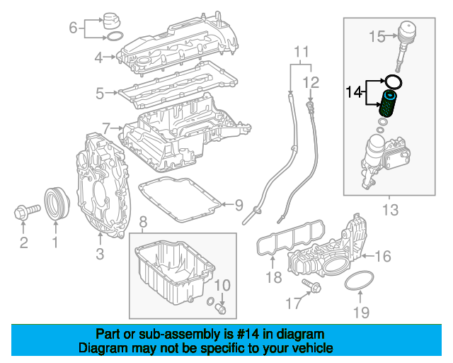 Engine Oil Filter Element A6511800309