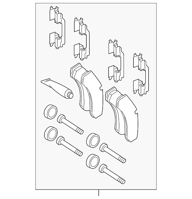 Disc Brake Pad Set A9104219000