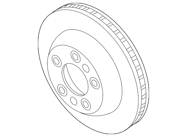 Brake disc 95535140141