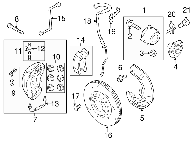 Bremsbelag-reparaturs 95835193921