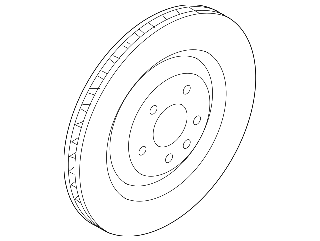 Brake disc 95B615601G