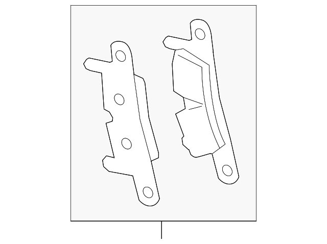 1 set of brake pads for di 99135294701