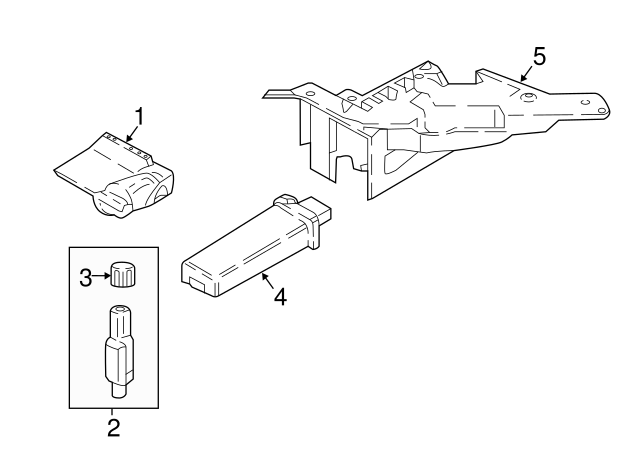 Sensor fur reifendruck 9A790727502