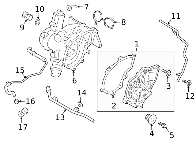 Coolant regulator PAC121111A