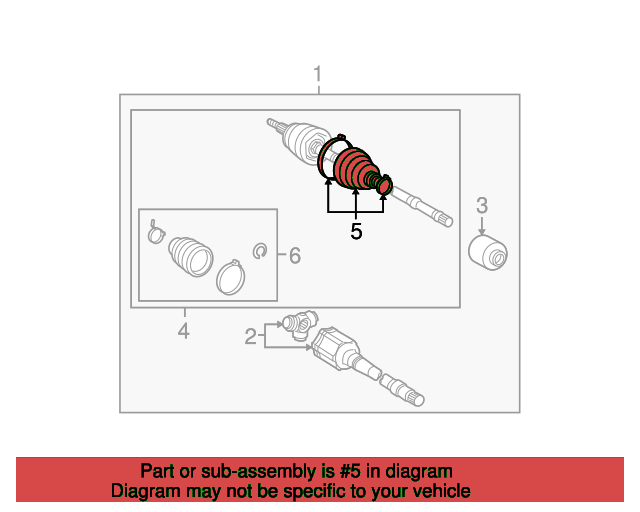 BOOT KIT, FR DRIVE 0442748171