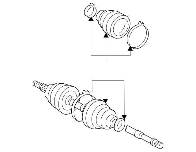 BOOT KIT, FR DRIVE S 044280W060