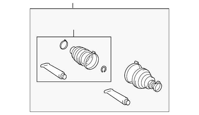 DICHTUNGSSATZ ANTRIE 0442842110