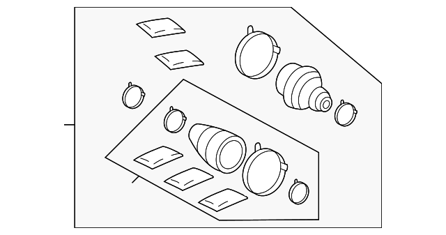 BOOT KIT, FR DRIVE S 0443808080