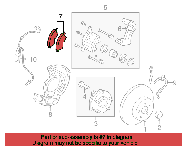 PAD KIT, DISC BRAKE 0446502230