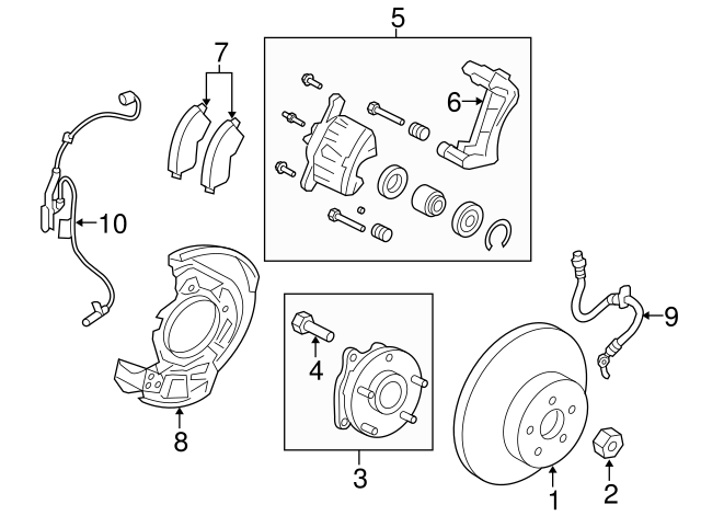 PAD KIT, DISC BRAKE 0446502230