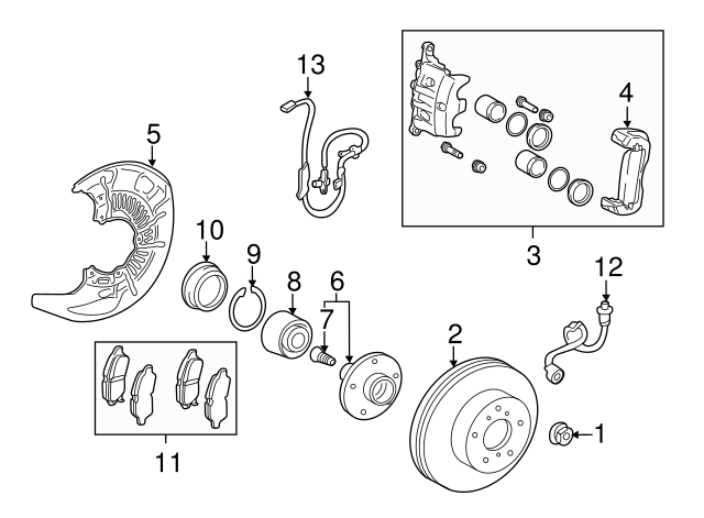 PAD KIT,DISC BRAKE L 044650E010