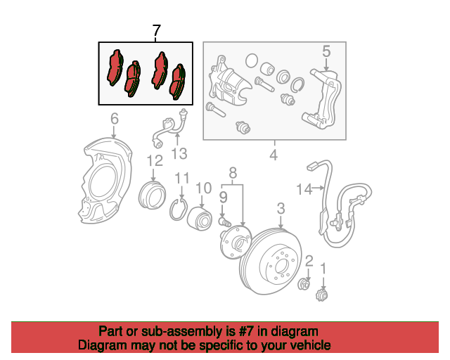 PAD KIT, DISC BRAKE 0446533121