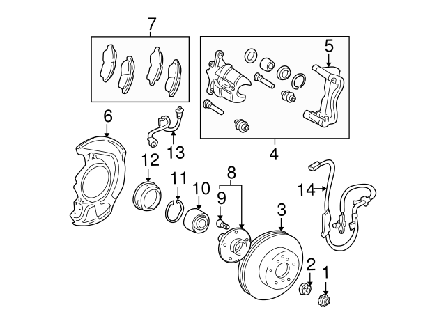 PAD KIT, DISC BRAKE 0446533121