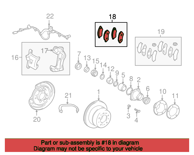 Landcruiser   LX470 remblokset 0446660070