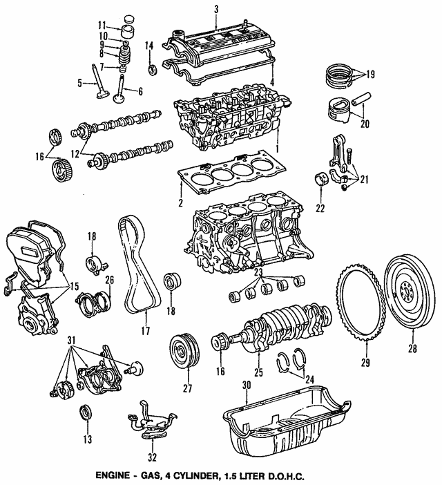 IDLER TIMING BELT 4E-FE   5E-FE 1350511040