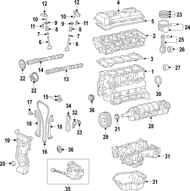 SPROCKET, OIL PUMP 1351937010