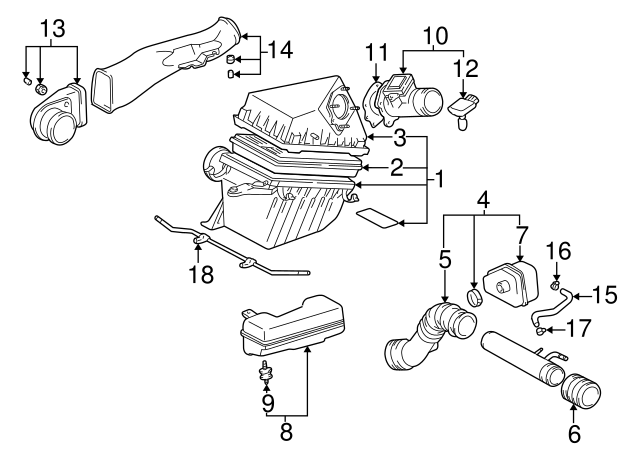 ELEMENT AIR FILTER 1780108010