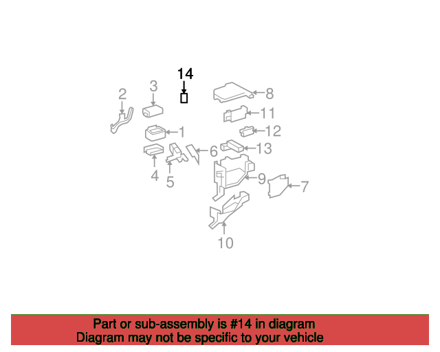 RELAY ASSY, STARTER 2830028010