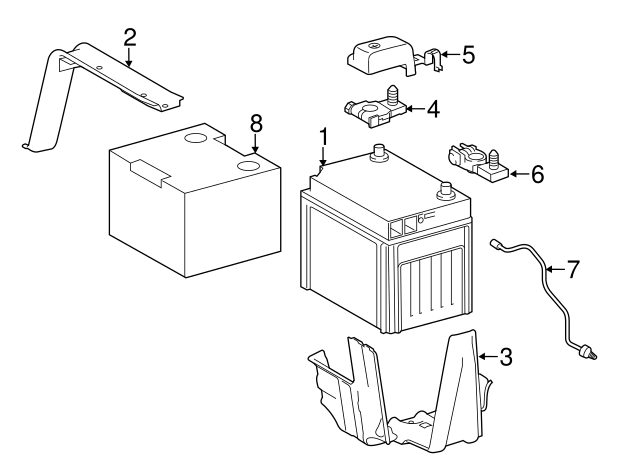 BATTERIE 2880031290