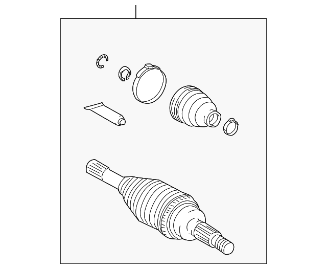 SHAFT ASSY,RR DRIVE 4237049125