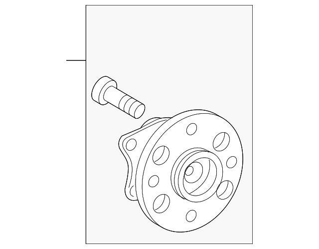 HUB&BEARING ASSY, 4241052070