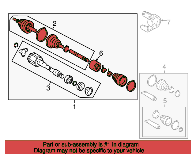 SHAFT ASSY, FR DRIVE 4341006570