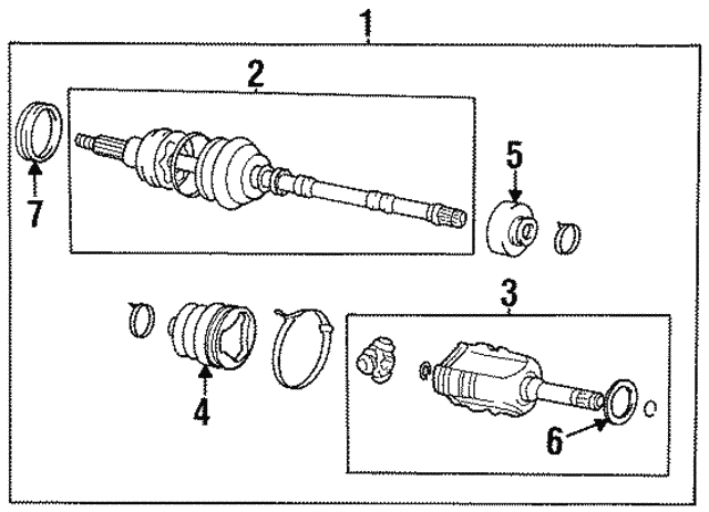 SHAFT ASSY, FR 4341016191