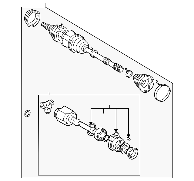 SHAFT ASSY, FR 4341042060