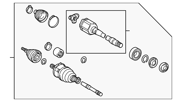 SHAFT ASSY, FR DRIVE 4342042191