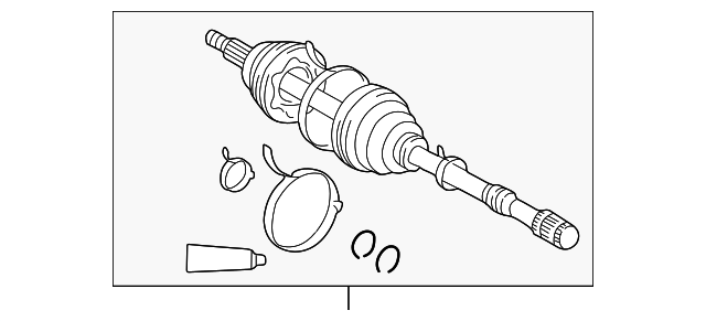 SHAFT ASSY, OUTBOARD 4347019659