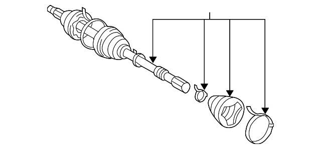 SHAFT SET, OUTBOARD 4347049635