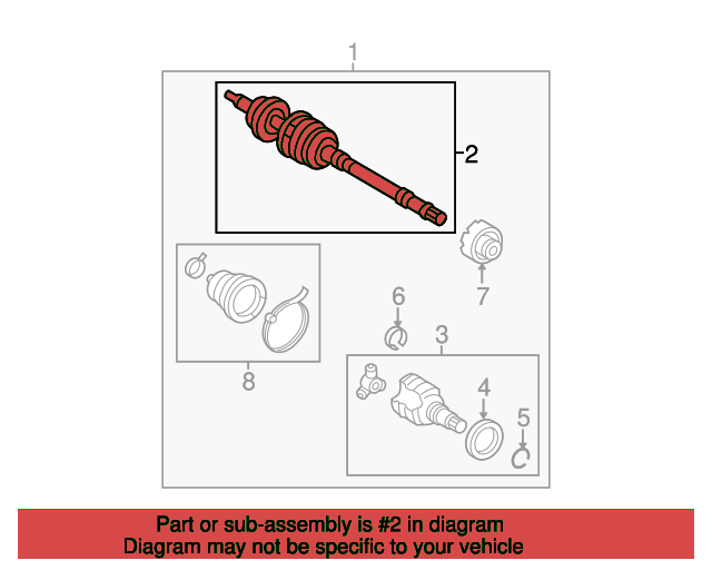 SHAFT SET, OUTBOARD 4347059696