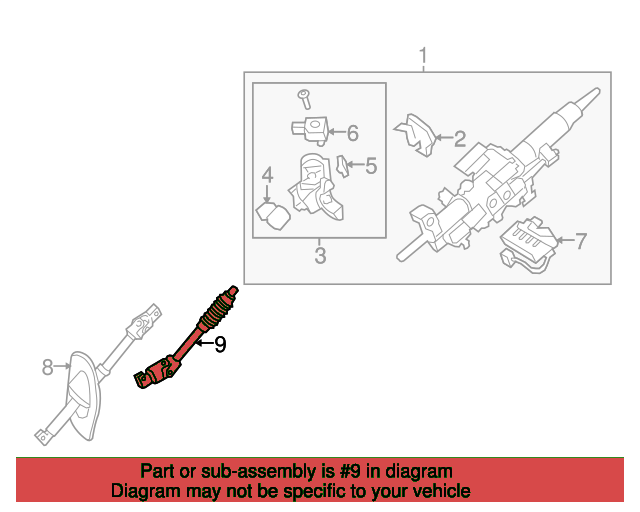 SHAFT SUB-ASSY, STRG 452030C011