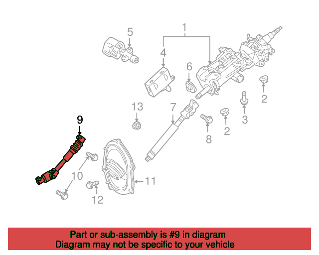 SHAFT SUB-ASSY, STRG 4520360140