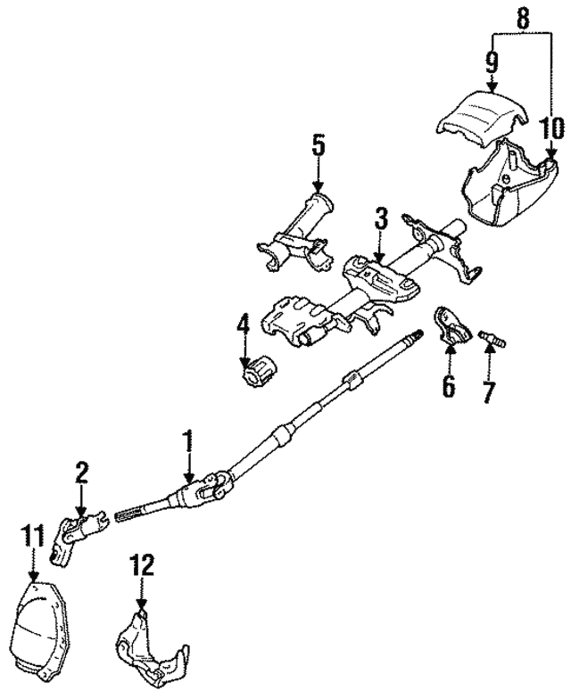 YOKE STEERING SLIDE 4520912060