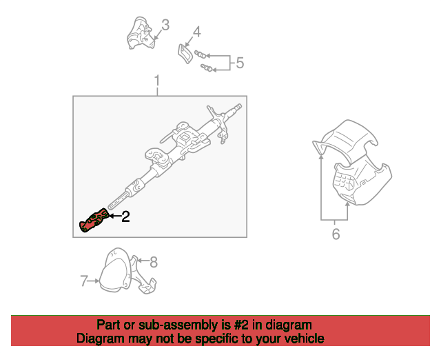 YOKE STEERING SLIDE 4520912080