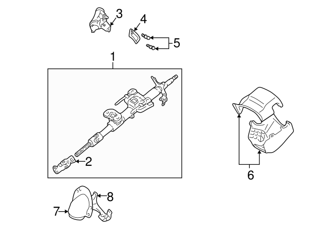 YOKE STEERING SLIDE 4520912080