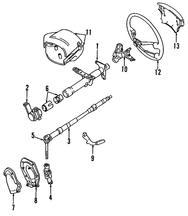 YOKE STEERING 4520916040