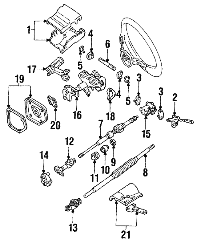 YOKE STRG SLIDING 4520960060