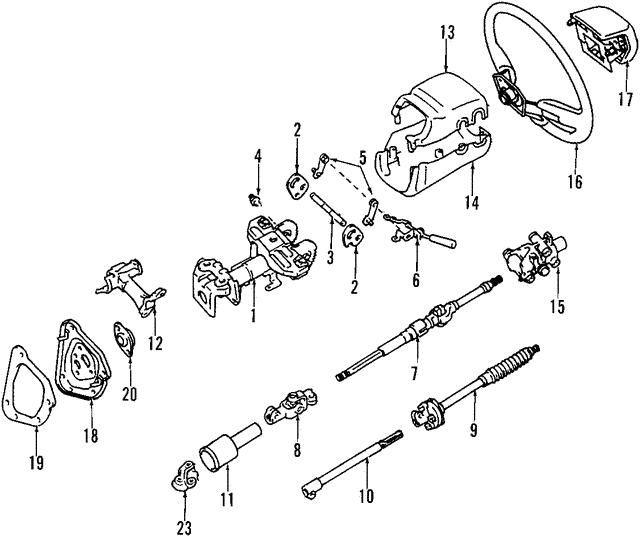 SHAFT SUB-ASSY 4521022050