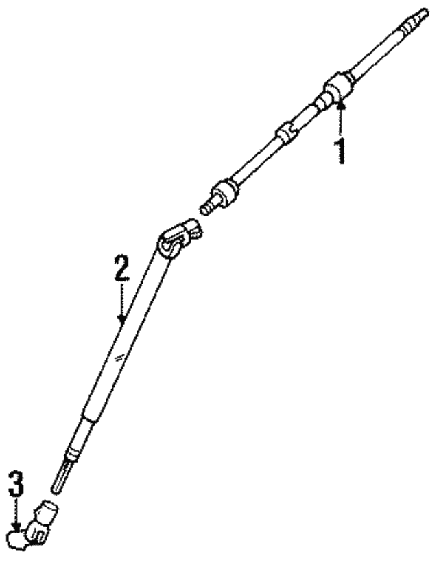 SHAFT ASSY, STEERING 4521028090