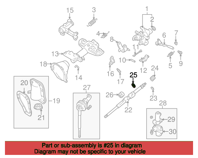 COLLAR SHAFT THRUST 4521512010