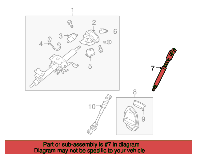 SHAFT ASSY, STEERING 4522060280