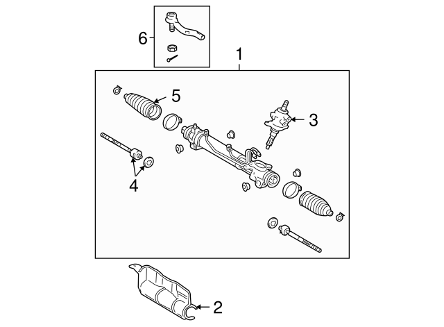 END SUB-ASSY,STEERIN 4550309230