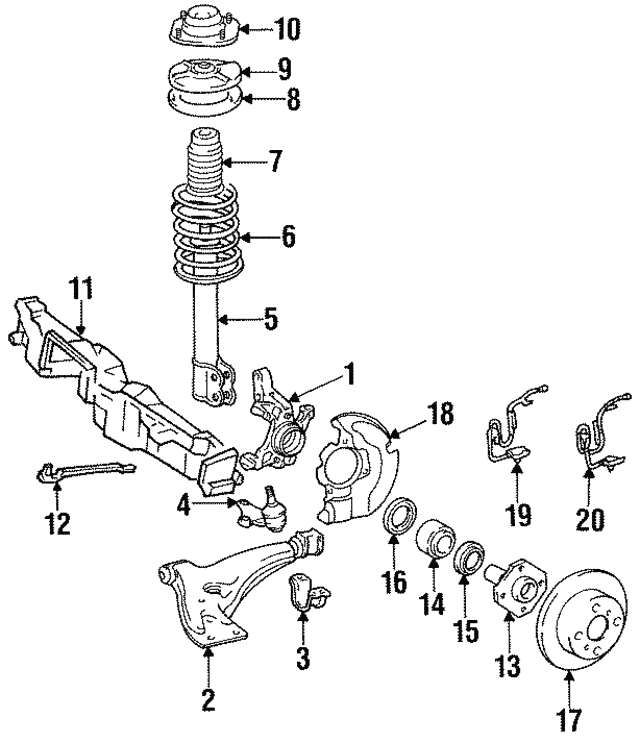 BUMPER, FR SPRING 4833116060